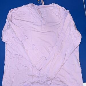 Boyfriend Henley Long Sleeve shirt